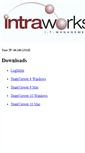 Mobile Screenshot of help.intraworks.ca