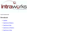 Tablet Screenshot of help.intraworks.ca